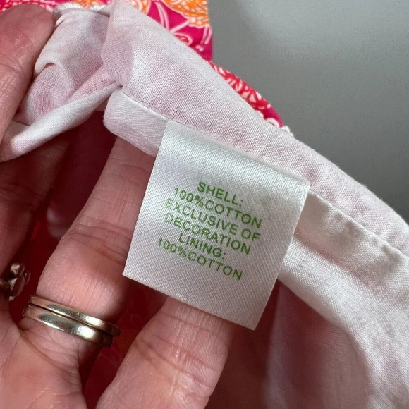 Lilly Pulitzer Jubilee Shift Dress Size 6 Beverly Hills Bubbly Fish Preppy - Picture 8 of 9